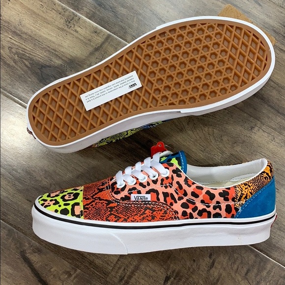 VANS ERA PATCHWORK LEOPARD/SNAKE women’s - Picture 9 of 16
